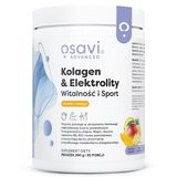 Osavi Advanced Kolagen & Elektrolity Witalność i Sport, smak ananas-mango, 390 g - miniaturka zdjęcia produktu