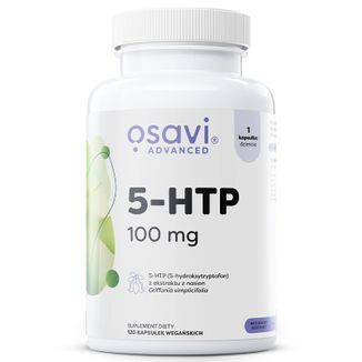 Osavi Advanced 5-HTP 100 mg, 120 kapsułek wegańskich - zdjęcie produktu
