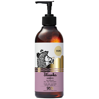 Yope Śliwka i Szafran, naturalny żel pod prysznic, 400 ml - zdjęcie produktu