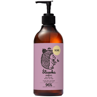 Yope Śliwka i Szafran, naturalne mydło w płynie, 500 ml - zdjęcie produktu