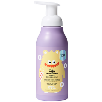 Yope Lody Waniliowe, pianka do mycia ciała dla dzieci, 400 ml - zdjęcie produktu