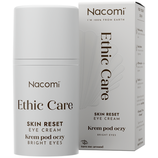 Nacomi Ethic Care Skin Reset, krem pod oczy, 15 ml - zdjęcie produktu