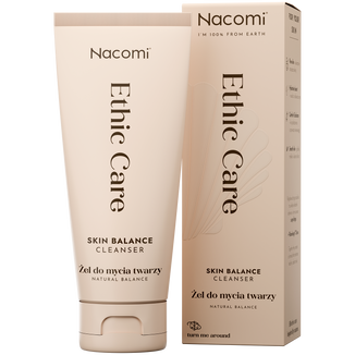 Nacomi Ethic Care Skin Balance, żel do mycia twarzy, 100 ml - zdjęcie produktu