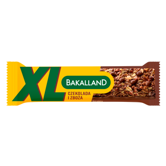 Bakalland Baton zbożowy XL, czekolada i zboża, 55 g - zdjęcie produktu