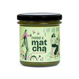 Pasieki Rodziny Sadowskich, miód z matchą, 430 g Pasieki Rodziny Sadowskich, miód z matchą, 430 g - miniaturka zdjęcia produktu