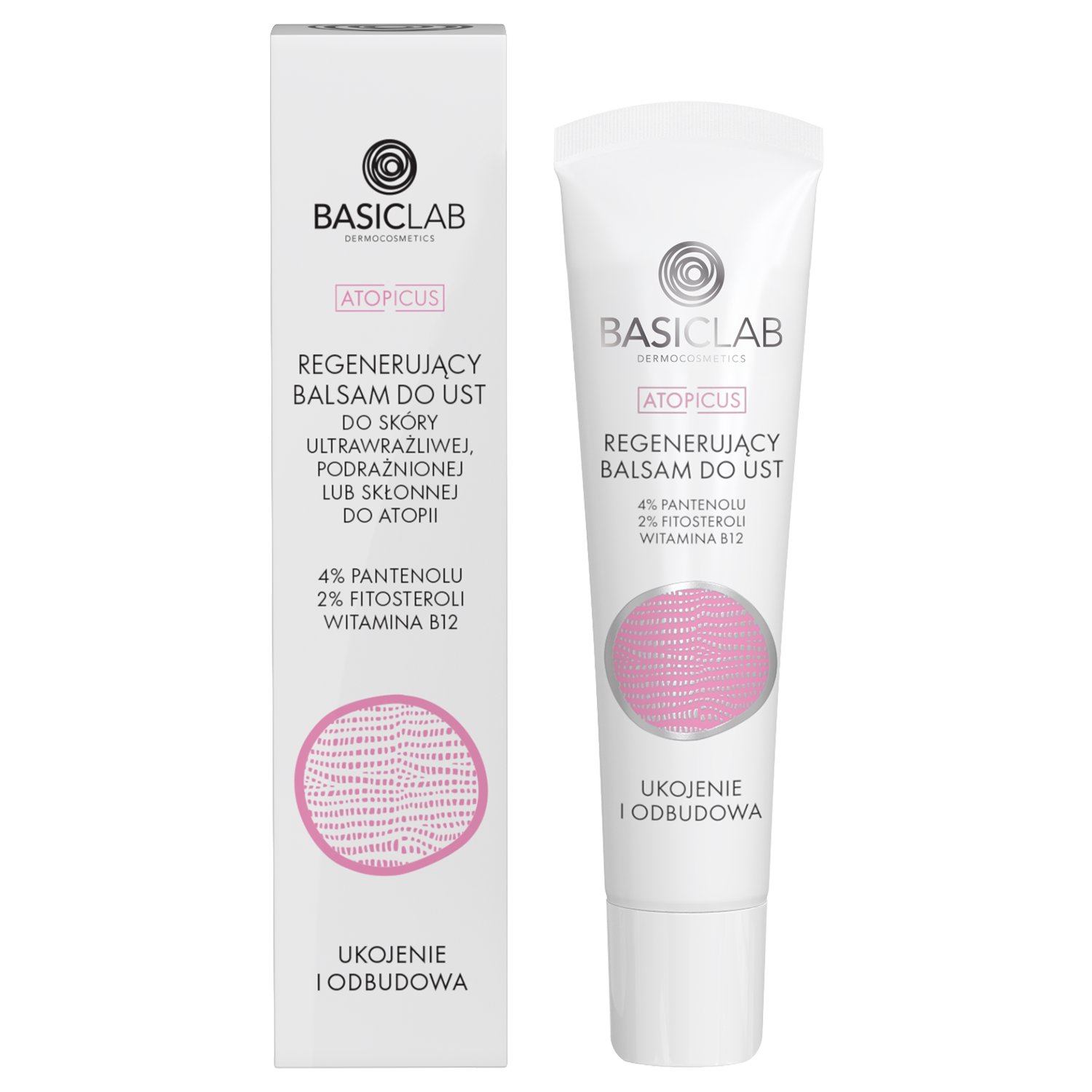 Basiclab BasicLab Atopicus, regenerujący balsam do ust, ukojenie i odbudowa, 15 ml — Inhaltsstoffe und Bewertung