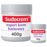 Zestaw Sudocrem Expert, krem barierowy, odleżyny, otarcia, 400 g + 60 g - miniaturka zdjęcia produktu