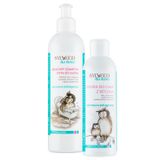 Zestaw Sylveco dla dzieci, szampon i płyn do kąpieli kremowy, od urodzenia, 300 ml + oliwka do ciała z betuliną, po 1 miesiącu, 200 ml - miniaturka zdjęcia produktu