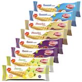 Zestaw Balila, rurki kukurydziane z kremem o smaku kokosowym, bezglutenowe, 2 x 18 g + smak tiramisu, 2 x 18 g + smak kakaowy, 2 x 18 g + smak cytrynowy, 2 x 18 g - miniaturka zdjęcia produktu