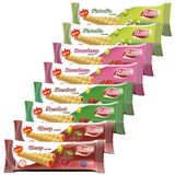 Zestaw Balila, rurki kukurydziane z kremem o smaku pistacjowym, bezglutenowe, 2 x 18 g + smak truskawkowy, 2 x 18 g + smak orzechów laskowych, 2 x 18 g + smak wiśniowy, 2 x 18 g - miniaturka zdjęcia produktu