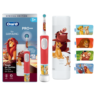 Oral-B Pro Kids, szczoteczka elektryczna dla dzieci, Król Lew, od 3 lat, 1 sztuka - zdjęcie produktu