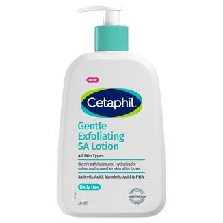 Cetaphil SA, łagodny balsam złuszczający z kwasem salicylowym, do twarzy i ciała, 236 ml Cetaphil SA, łagodny balsam złuszczający z kwasem salicylowym, do twarzy i ciała, 236 ml - zdjęcie produktu