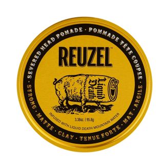 Reuzel Severed Head Clay Pomade, matowa pomada glinkowa do włosów, 95,8 g - zdjęcie produktu