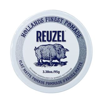 Reuzel Clay Matte Pomade, matowa pomada glinkowa do włosów, 95 g - zdjęcie produktu