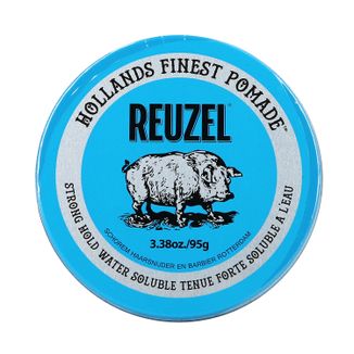 Reuzel Blue Strong Hold Water Soluble, pomada do włosów, mocny chwyt, 95 g - zdjęcie produktu