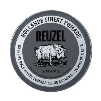 Reuzel Extreme Hold Matte Pomade, matowa pomada do włosów, bardzo mocny chwyt, 95 g - zdjęcie produktu