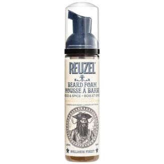 Reuzel Wood & Spice Beard Foam, pianka do brody bez spłukiwania, 70 ml - zdjęcie produktu