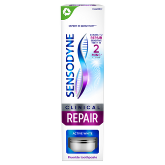 Sensodyne Clinical Repair Active White, pasta do zębów z aktywnym wybielaniem, 75 ml USZKODZONE OPAKOWANIE - zdjęcie produktu