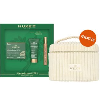 Zestaw Nuxe Nuxuriance Ultra, krem na noc, 50 ml + krem na dzień, 15 ml + Huile Prodigieuse Or, roll on, 8 ml + kosmetyczka gratis - zdjęcie produktu