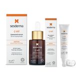 Zestaw Sesderma C-Vit, liposomowe serum do twarzy, 30 ml + krem pod oczy, 15 ml - miniaturka zdjęcia produktu