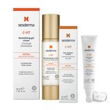 Zestaw Sesderma C-Vit, rewitalizujący krem-żel do twarzy, 50 ml + krem pod oczy, 15 ml - miniaturka zdjęcia produktu