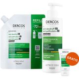 Zestaw Vichy Dercos Anti Dandruff DS, szampon przeciwłupieżowy, włosy suche, 390 ml + zapas, 390 ml + szampon przeciwłupieżowy, 50 ml gratis - miniaturka zdjęcia produktu