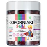 Lanco Nutritions Odporniaki Junior, żelki, smak malinowy, 60 sztuk - miniaturka zdjęcia produktu