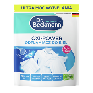 Dr. Beckmann Oxi-Power, odplamiacz do bieli, 400 g Dr. Beckmann Oxi-Power, odplamiacz do bieli, 400 g - zdjęcie produktu