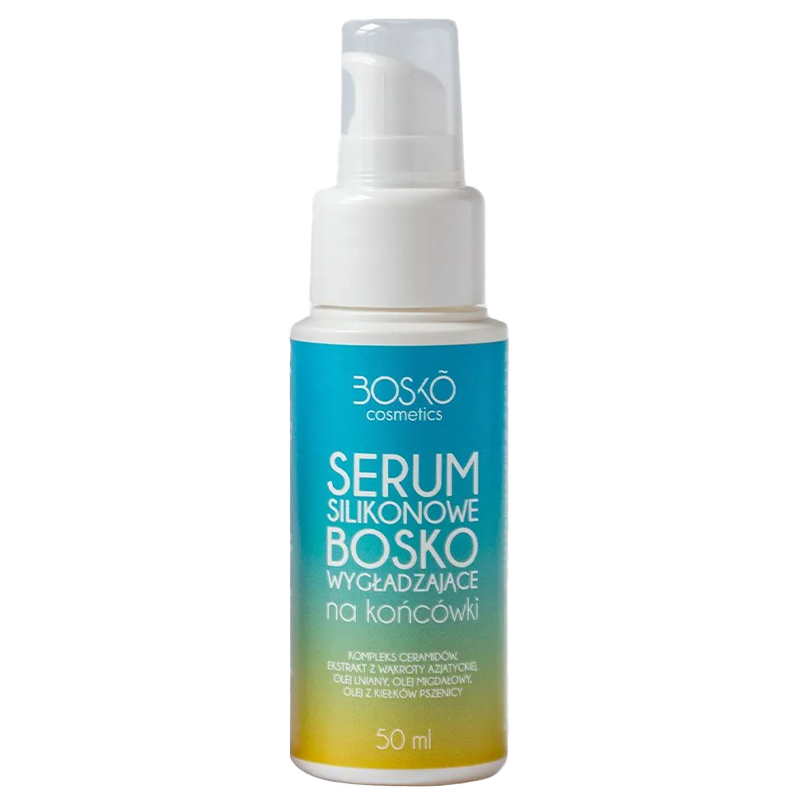 Nieznana Bosko Cosmetics, wygładzające serum silikonowe na końcówki, 50 ml — Składniki i ocena
