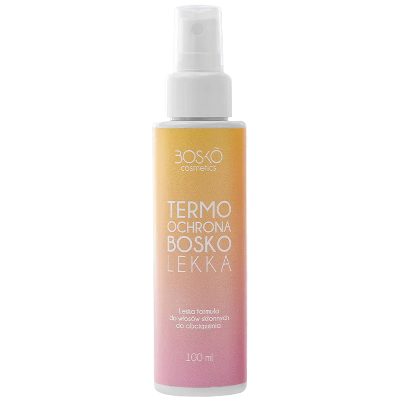 Nieznana Bosko Cosmetics, termoochrona lekka do włosów skłonnych do obciążenia, 100 ml