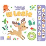 Aksjomat W lesie, Posłuchaj zwierząt!, książeczka z dźwiękami - miniaturka zdjęcia produktu