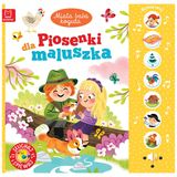 Aksjomat Miała baba koguta, piosenki dla maluszka, książeczka z dźwiękami - miniaturka zdjęcia produktu