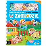 Aksjomat W zagrodzie, książeczka sensoryczna z filcowymi naklejkami Aksjomat W zagrodzie, książeczka sensoryczna z filcowymi naklejkami - miniaturka zdjęcia produktu