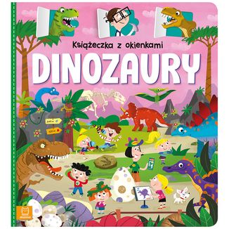 Aksjomat Dinozaury, książeczka z okienkami Aksjomat Dinozaury, książeczka z okienkami - zdjęcie produktu