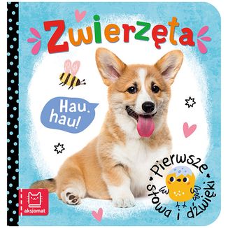 Aksjomat Pierwsze słowa i dźwięki, Zwierzęta, książeczka - zdjęcie produktu