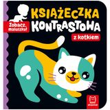 Aksjomat Zobacz, maluszku!, książeczka kontrastowa z kotkiem Aksjomat Zobacz, maluszku!, książeczka kontrastowa z kotkiem - miniaturka zdjęcia produktu