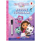 Koci Domek Gabi Rysuję i ścieram, książeczka dla dzieci - miniaturka zdjęcia produktu