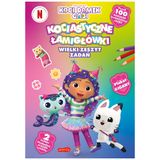Koci Domek Gabi Kociastyczne Łamigłówki, wielki zeszyt zadań - miniaturka zdjęcia produktu