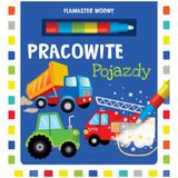 Flamaster Wodny Pracowite pojazdy, książeczka dla dzieci - miniaturka zdjęcia produktu