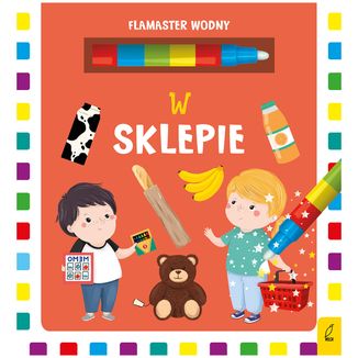 Flamaster Wodny W sklepie, książeczka dla dzieci - zdjęcie produktu