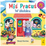Miś Pracuś W żłobku, książeczka dla dzieci z ruchomymi elementami - miniaturka zdjęcia produktu