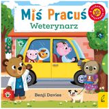 Miś Pracuś Weterynarz, książeczka dla dzieci z ruchomymi elementami - miniaturka zdjęcia produktu