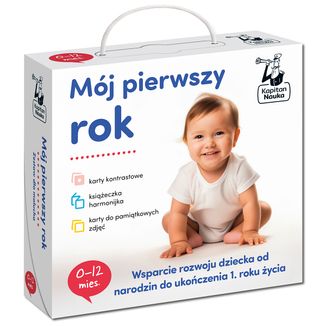 Kapitan Nauka Mój pierwszy rok, zestaw dla malucha 0-12 miesięcy - zdjęcie produktu