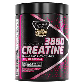 Laborell Creatine 3880, smak poziomka-jeżyna, 500 g Laborell Creatine 3880, smak poziomka-jeżyna, 500 g - zdjęcie produktu