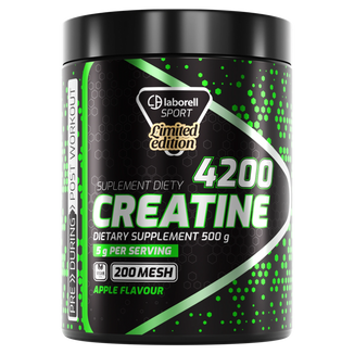 Laborell Creatine 4200, smak jabłkowy, 500 g - zdjęcie produktu