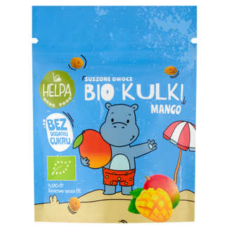 Helpa Bio Kulki Mango, 50 g Helpa Bio Kulki Mango, 50 g - zdjęcie produktu