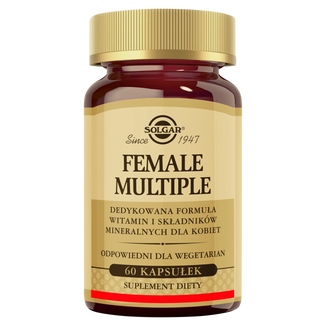 Solgar Female Multiple, 60 kapsułek Solgar Female Multiple, 60 kapsułek - zdjęcie produktu