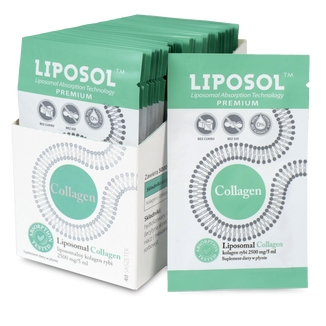 Liposol Liposomal Collagen, liposomalny kolagen rybi, smak neutralny, 5 ml x 40 saszetek - zdjęcie produktu