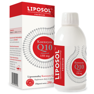 Liposol Liposomalny Koenzym Q10, ubiquinoN 150 mg, 250 ml - zdjęcie produktu
