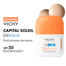 Vichy Capital Soleil UV-Aqua, ochronny fluid nawilżający do twarzy, koloryzujący, SPF 50, 50 ml - miniaturka 2 zdjęcia produktu